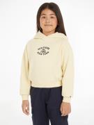 NU 20% KORTING: Tommy Hilfiger Hoodie MONOTYPE FLOCK HOODIE Kinderen t...