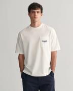 NU 20% KORTING: Gant T-shirt GANT 1949 Graphic T-Shirt