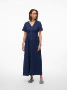 Vero Moda Maxi-jurk VMNATALI SS ANKLE DRESS WVN GA SPE