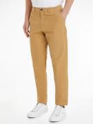 Tommy Hilfiger Chino CHELSEA GABARDINE GMD met logo borduursel op de a...