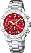 NU 20% KORTING: Festina Chronograaf Boyfriend, F20603/2 Horloge, quart...