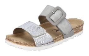 NU 20% KORTING: Rieker Slippers wedge heel, summer shoe, slippers with...