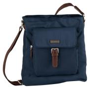 Tom Tailor Hobo-tas Rina van lichtgewicht nylon en ingewikkeld geweven...