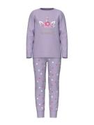 NU 20% KORTING: Name It Pyjama NKFNIGHTSET PASTEL LILAC MAGICAL NOOS