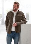 NU 20% KORTING: John Devin Overhemdjasje modern cord overshirt with pa...