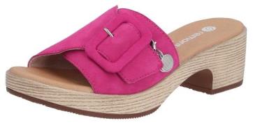 NU 20% KORTING: Remonte Slippers ELLE-Collection blokhak, zomerschoen,...