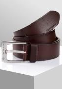 NU 20% KORTING: Tom Tailor Leren riem TTCALVIN 4 cm brede herenriem, c...