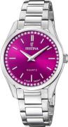 NU 20% KORTING: Festina Kwartshorloge Mademoiselle, F20583/2 Horloge, ...