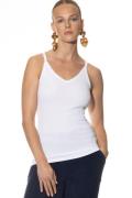 NU 20% KORTING: Mey Top met spaghettibandjes Organic Cotton Van biolog...