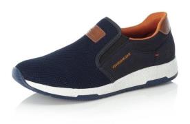 Rieker Slip-on sneakers Casual slipper, vrijetijdsschoen met contrastn...