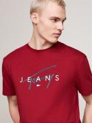 NU 20% KORTING: TOMMY JEANS T-shirt TJM REG SIGNATURE TWIST TEE EXT