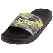 NU 20% KORTING: Kappa Badslippers met camouflagekleurige all-over prin...