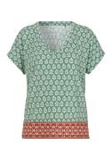 Lieblingsstück Shirt met V-hals CaleniL met all-over print