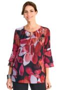 NU 20% KORTING: HERMANN LANGE Collection Gedessineerde blouse met een ...