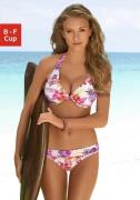 Venice Beach Beugelbikini trendige bloemenprint, uitneembare cups, om ...