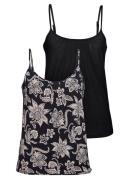 NU 20% KORTING: Lascana Top met spaghettibandjes Top met modieus Print...