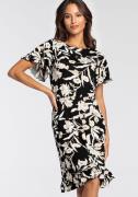 NU 20% KORTING: Laura Scott Jerseyjurk met elegante bloemenprint - nie...