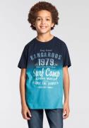 NU 20% KORTING: KangaROOS T-shirt Kangaroos Jongens modieus kleurverlo...