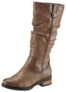 NU 20% KORTING: Mustang Shoes Winterlaarzen long shaft boots, block he...