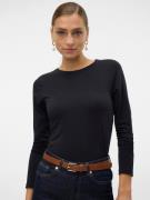 NU 20% KORTING: Vero Moda Shirt met lange mouwen VMLULU LS O-NECK TOP ...