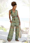 NU 20% KORTING: Lascana Jumpsuit met overlappend v-hals, zomerse jumps...