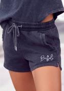 NU 20% KORTING: Buffalo Relaxshorts met logo-borduurwerk, loungepak