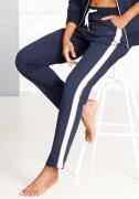 NU 20% KORTING: H.I.S Relaxbroek met zijtape-strepen, loungewear, loun...