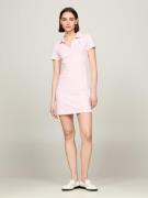 NU 20% KORTING: Tommy Hilfiger Polojurk 1985 SLIM PIQUE POLO DRESS SS ...