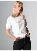 NU 20% KORTING: Trigema T-shirt TRIGEMA T-shirt met vlinder van strass...