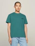 TOMMY JEANS T-shirt TJM REG SIGNATURE TEE EXT met geborduurd handteken...