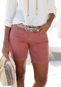 s.Oliver RED LABEL Beachwear Short met stretchpercentage, bermuda's om...