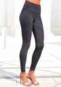 NU 20% KORTING: Lascana Legging met brede boord, loungewear