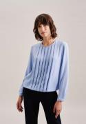 NU 20% KORTING: seidensticker Shirtblouse Zwarte roos Lange mouwen ron...