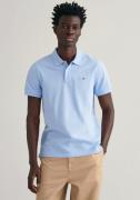 Gant Poloshirt REG SHIELD SS PIQUE POLO met logo en platte breikraag 1...