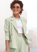 NU 20% KORTING: Lascana Korte blazer met dubbele knoopsluiting, damesb...