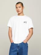 NU 20% KORTING: TOMMY JEANS T-shirt TJM REG SIGNATURE TEE EXT met gebo...