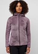 NU 20% KORTING: Jack Wolfskin Fleecejack ROTWAND HOODED FZ W