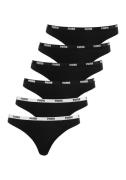 PUMA String met smalle elastische logo-tailleband (Set van 6)