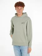 NU 20% KORTING: TOMMY JEANS Hoodie TJM RLX SIGNATURE HOODIE EXT met ge...