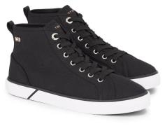 Tommy Hilfiger Plateausneakers VULC CANVAS SNEAKER HI veterschoen, vri...