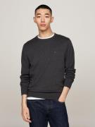 NU 20% KORTING: Tommy Hilfiger Trui met ronde hals ESSENTIAL COTTON CR...