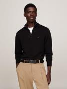 NU 20% KORTING: Tommy Hilfiger Schipperstrui PIMA ORG CTN CASHMERE ZIP...