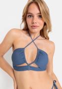 LSCN by LASCANA Bandeau-bikinitop GINA met modieuze aanrimpelingen