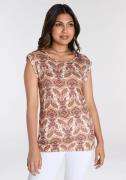 Laura Scott T-shirt met trendy print all-over