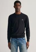 Gant Trui met ronde hals CLASSIC COTTON C-NECK Premium breipullover va...