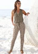 Buffalo Jumpsuit in 2-in-1-look, zomerse jumpsuit met smalle pijpen (M...