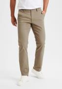 H.I.S Chino Regular fit lange broek, van elastische katoenkwaliteit