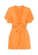 NU 20% KORTING: LSCN by LASCANA Korte jumpsuit van geweven viscose