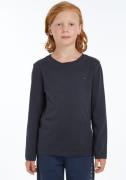 Tommy Hilfiger Shirt met lange mouwen BOYS BASIC CN KNIT L/S Kinderen ...