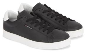 TOMMY JEANS Sneakers TJM LEATHER LOW CUPSOLE met label, vrijetijdsscho...